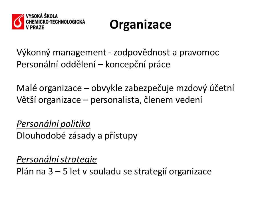 Organizace