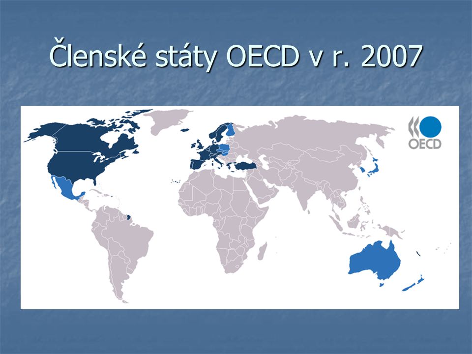 Členské státy OECD v r. 2007