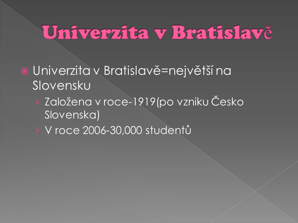 Univerzita v Bratislavě