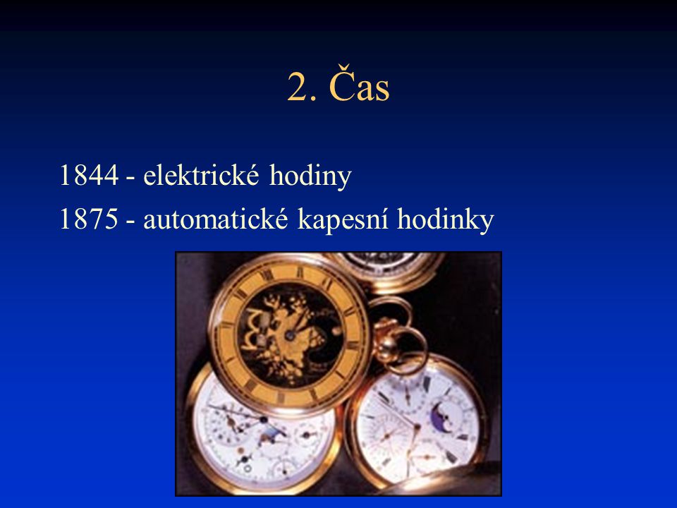 2. Čas elektrické hodiny automatické kapesní hodinky