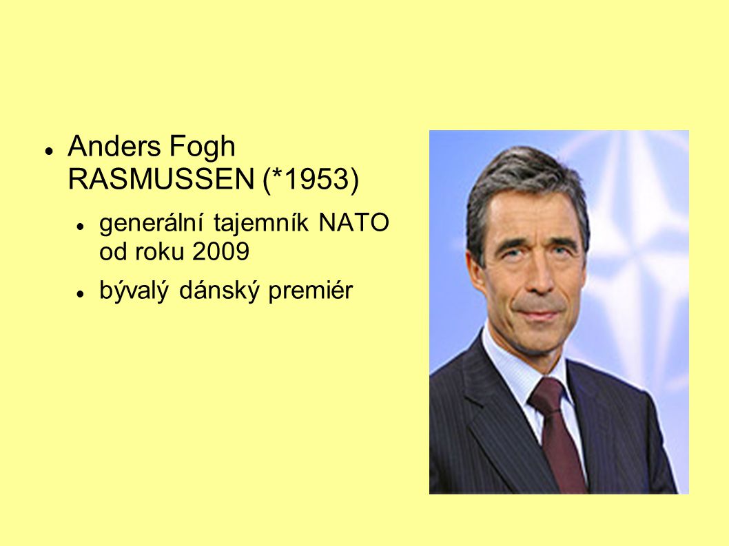 Anders Fogh RASMUSSEN (*1953)