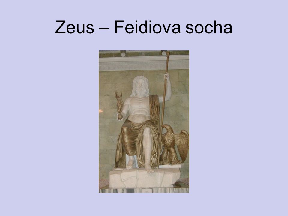 Zeus – Feidiova socha