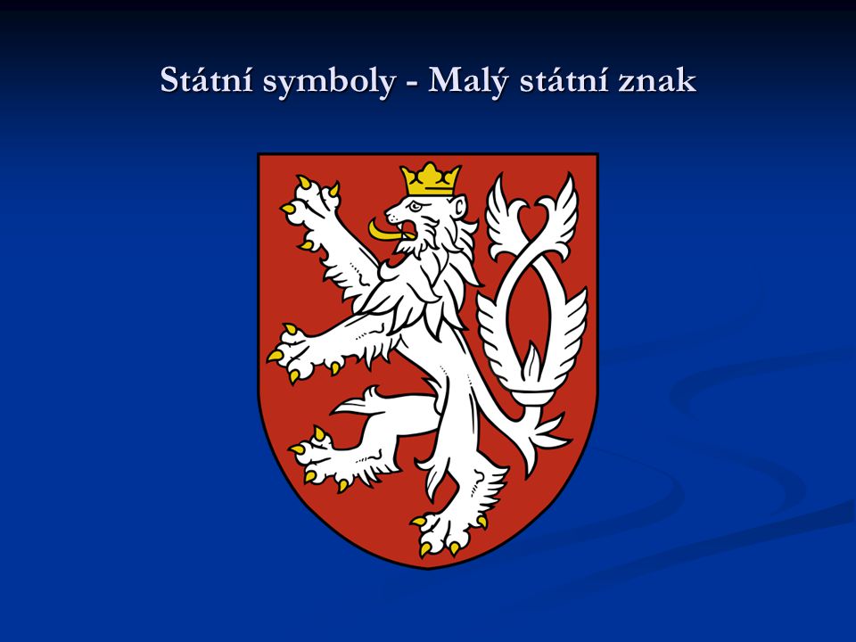 Státní symboly - Malý státní znak