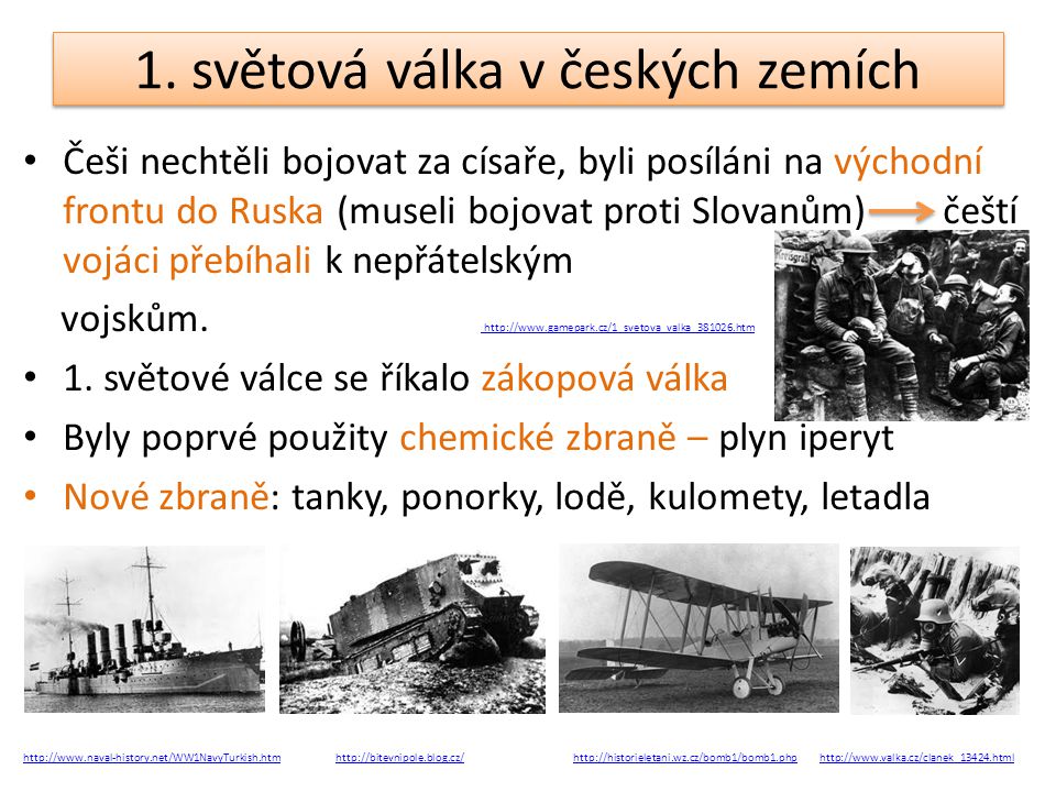 1. světová válka v českých zemích