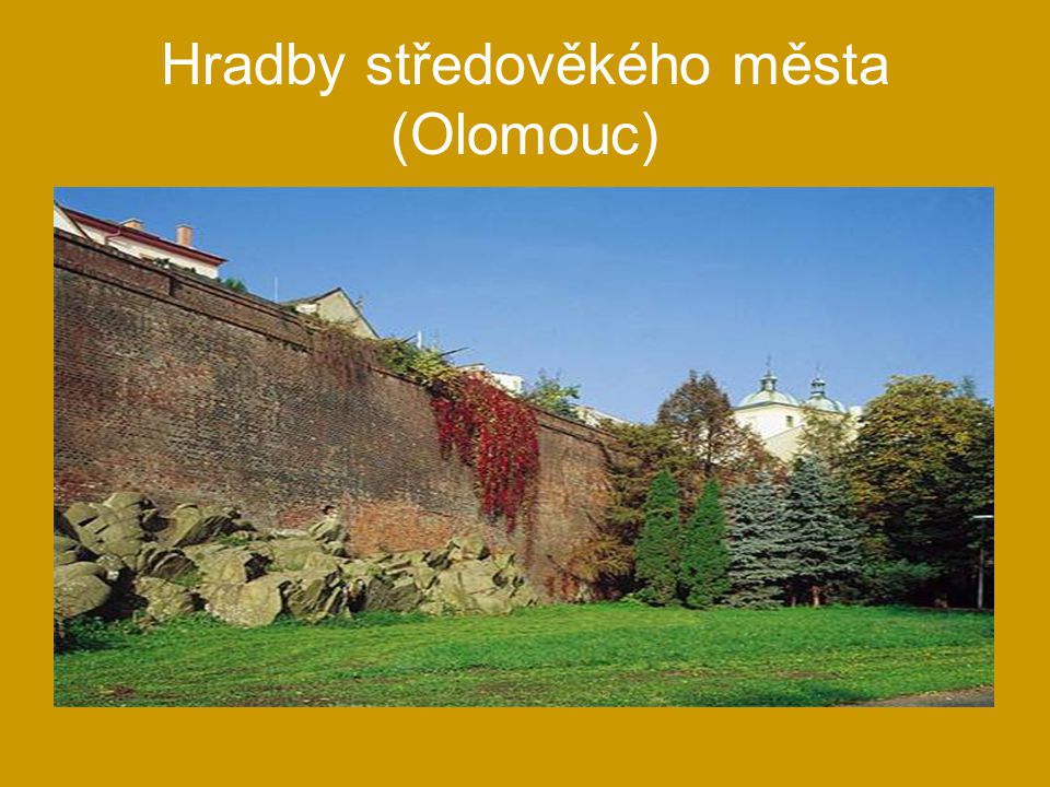 Hradby středověkého města (Olomouc)