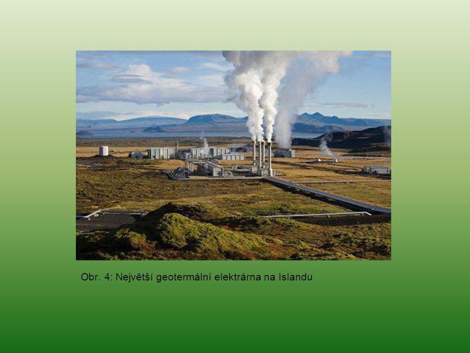 Obr. 4: Největší geotermální elektrárna na Islandu