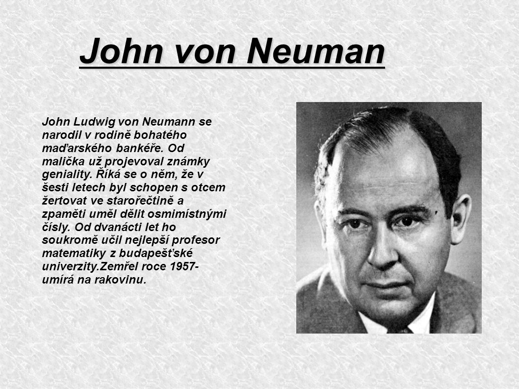 John von Neuman