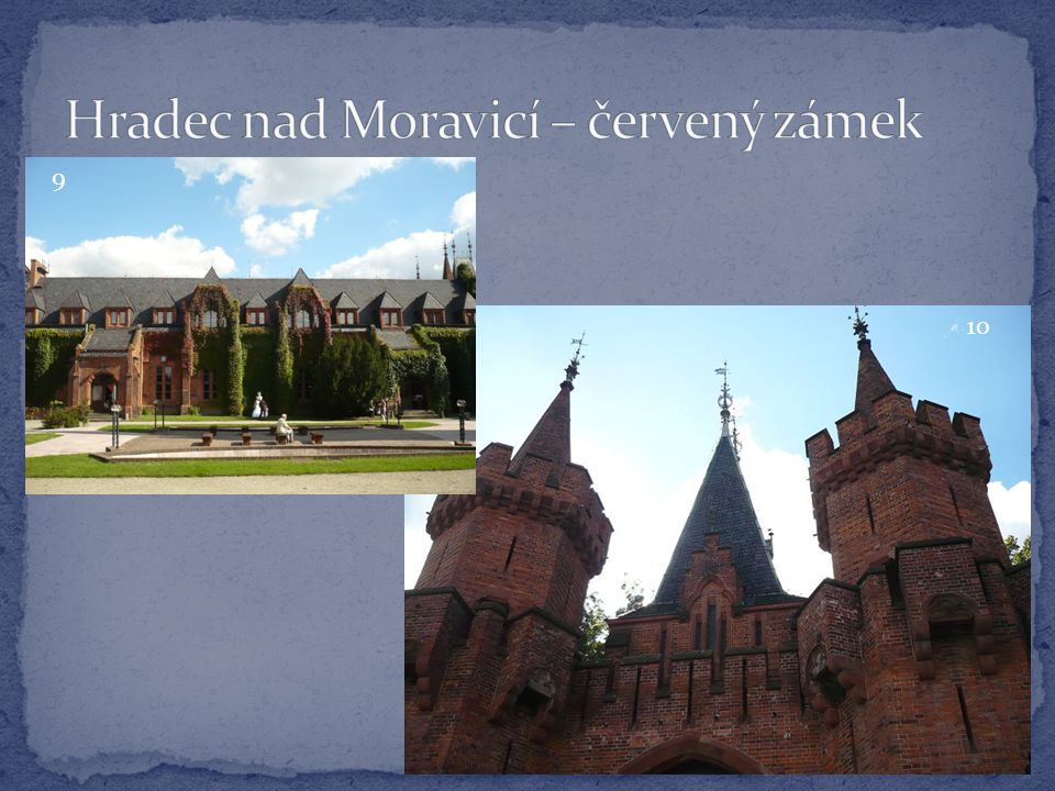 Hradec nad Moravicí – červený zámek