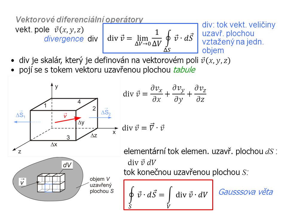 Vektorové diferenciální operátory