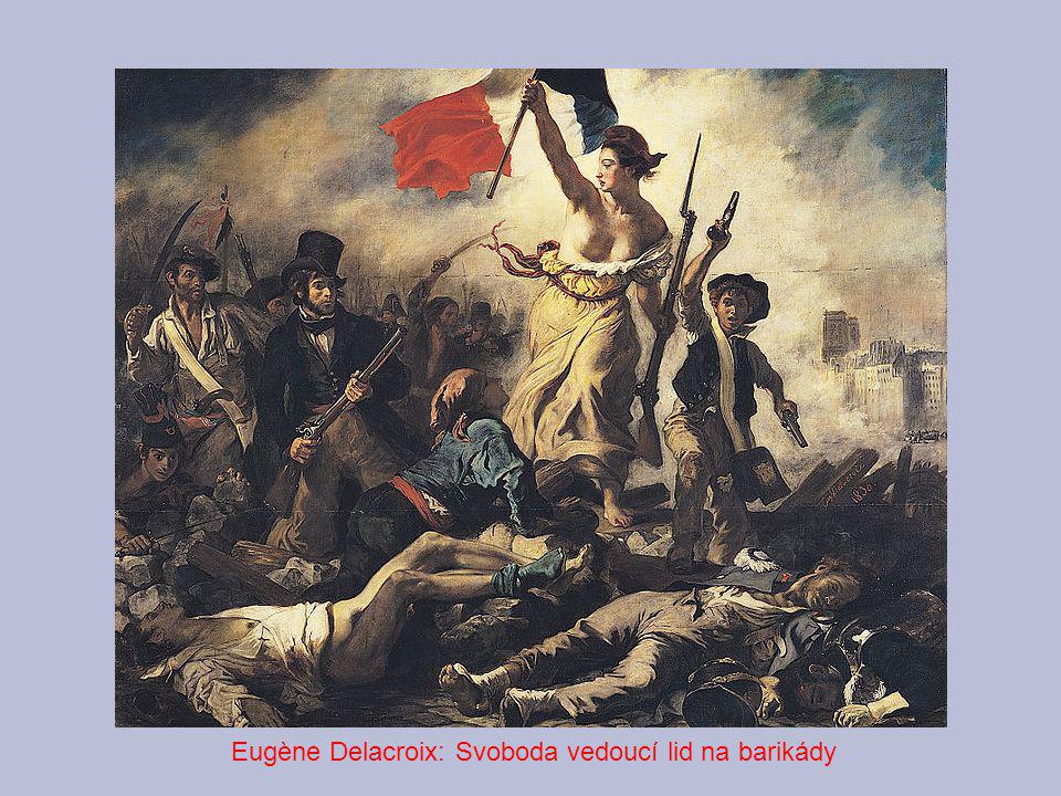 Eugène Delacroix: Svoboda vedoucí lid na barikády