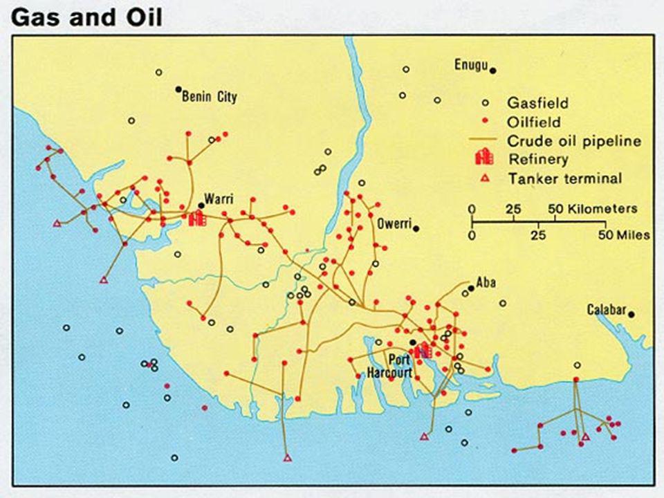 ROPA Nigérie je 6.největším exportérem ropy