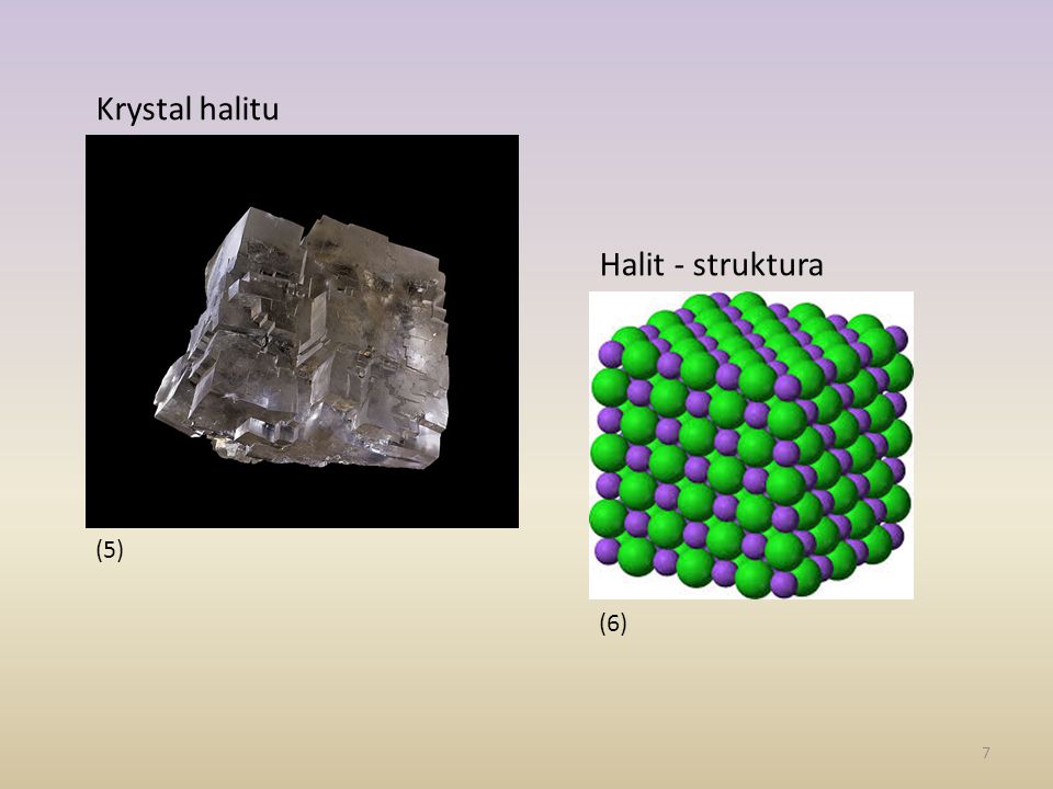 (5) Krystal halitu Halit - struktura (6)