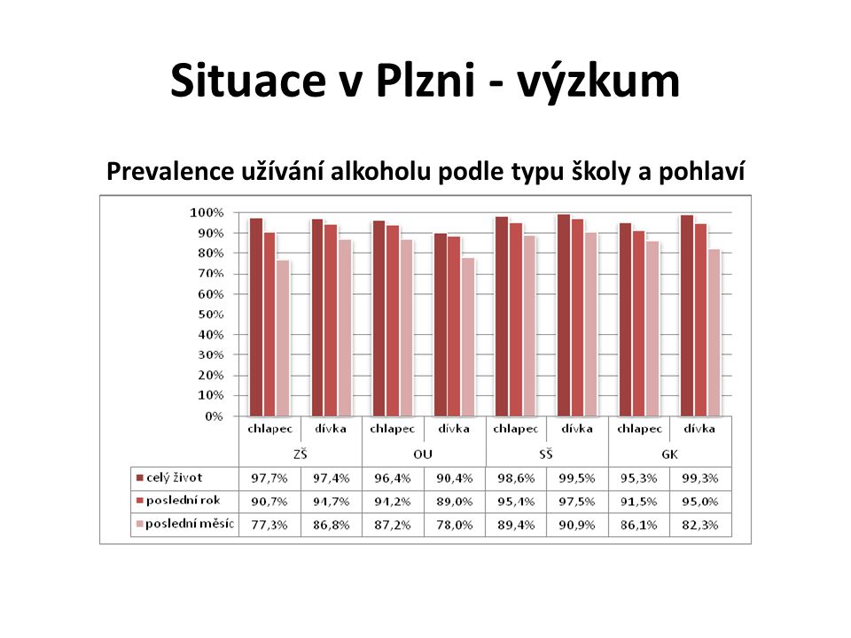 Situace v Plzni - výzkum
