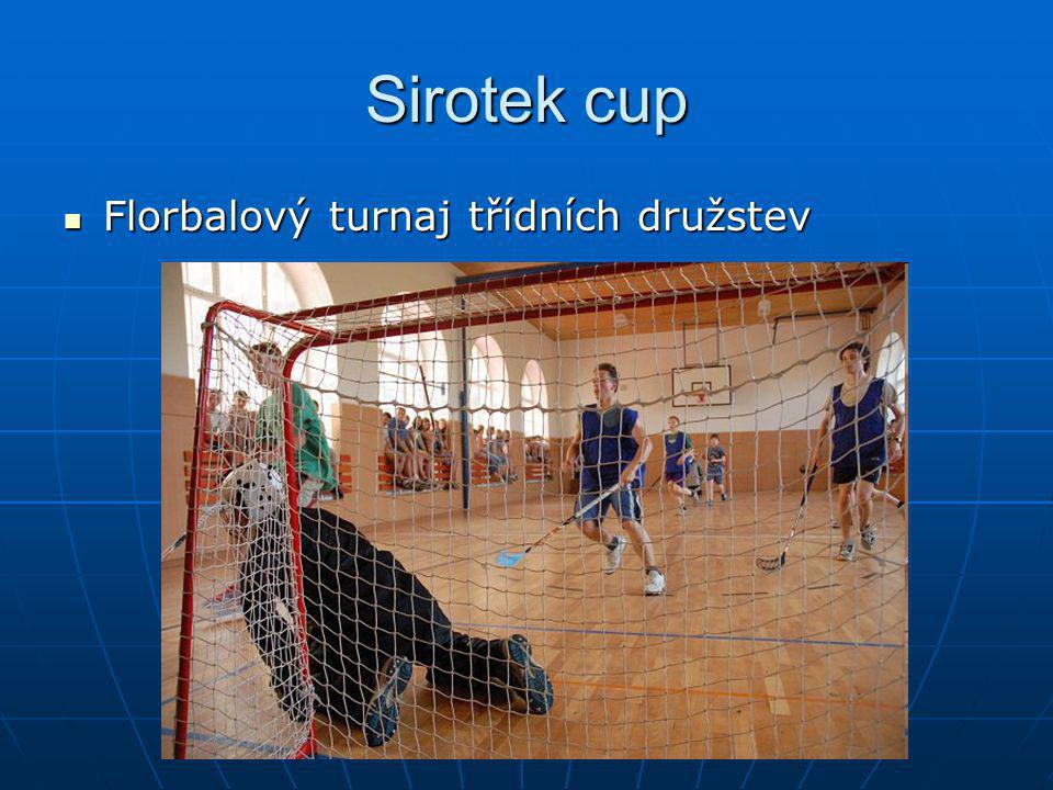 Sirotek cup Florbalový turnaj třídních družstev