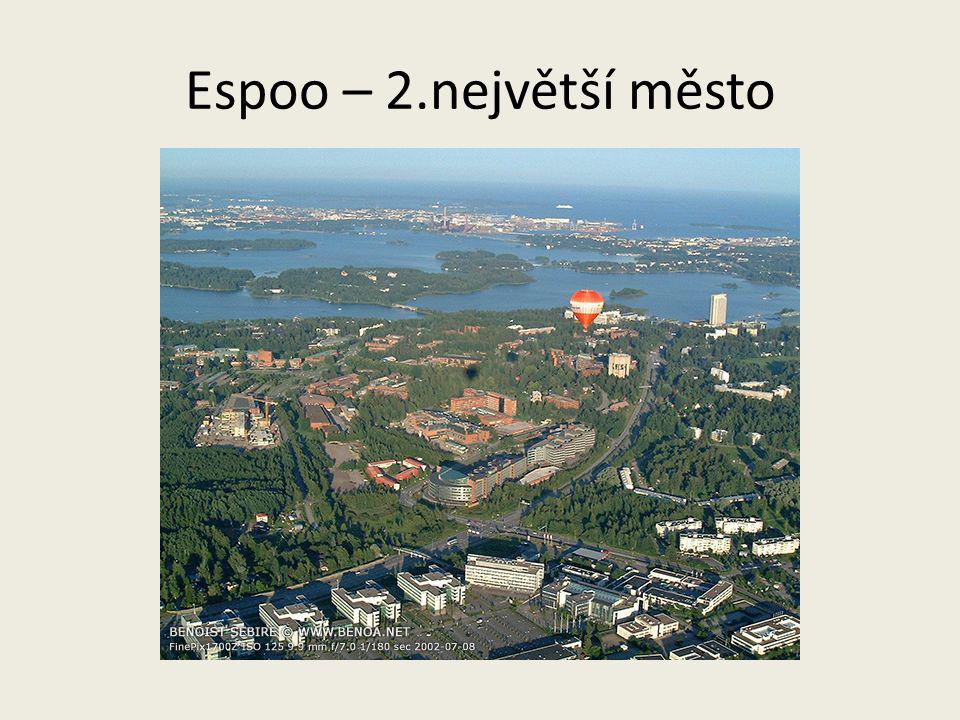 Espoo – 2.největší město