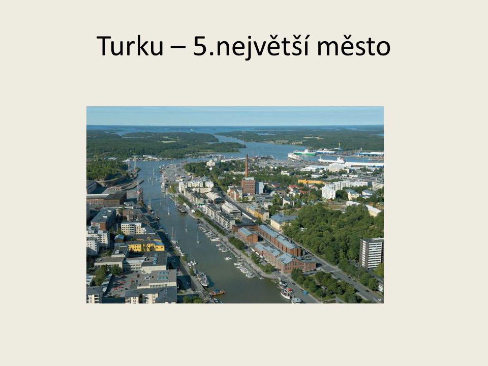 Turku – 5.největší město