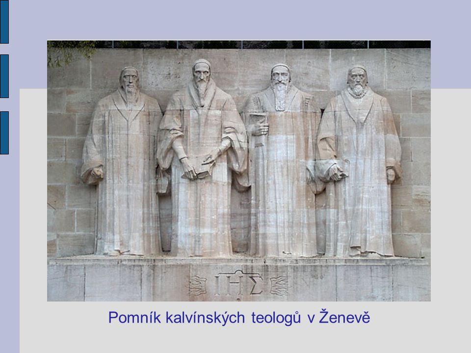 Pomník kalvínských teologů v Ženevě