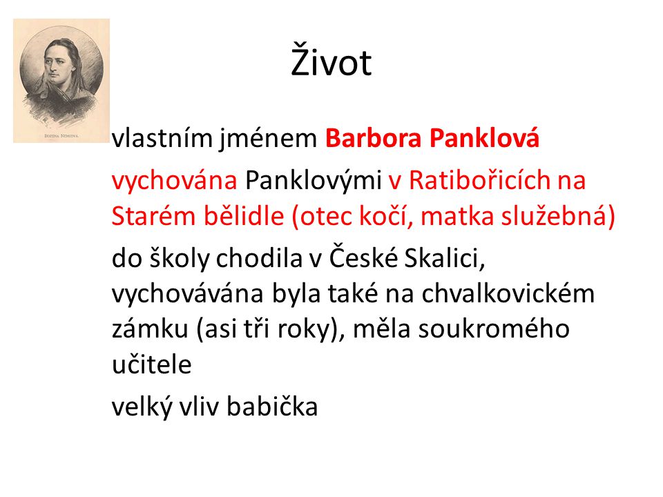 Život vlastním jménem Barbora Panklová