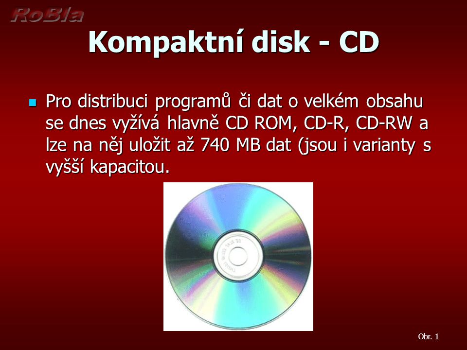 Kompaktní disk - CD