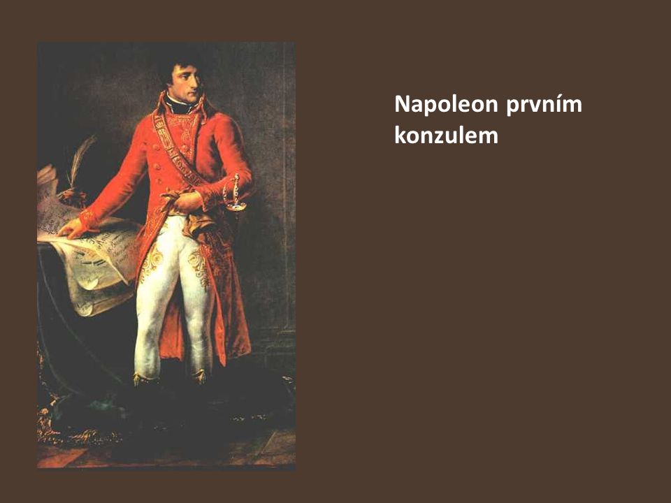 Napoleon prvním konzulem