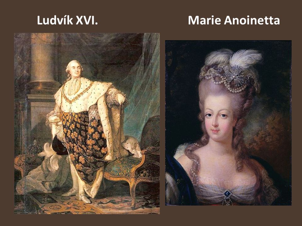 Ludvík XVI. Marie Anoinetta