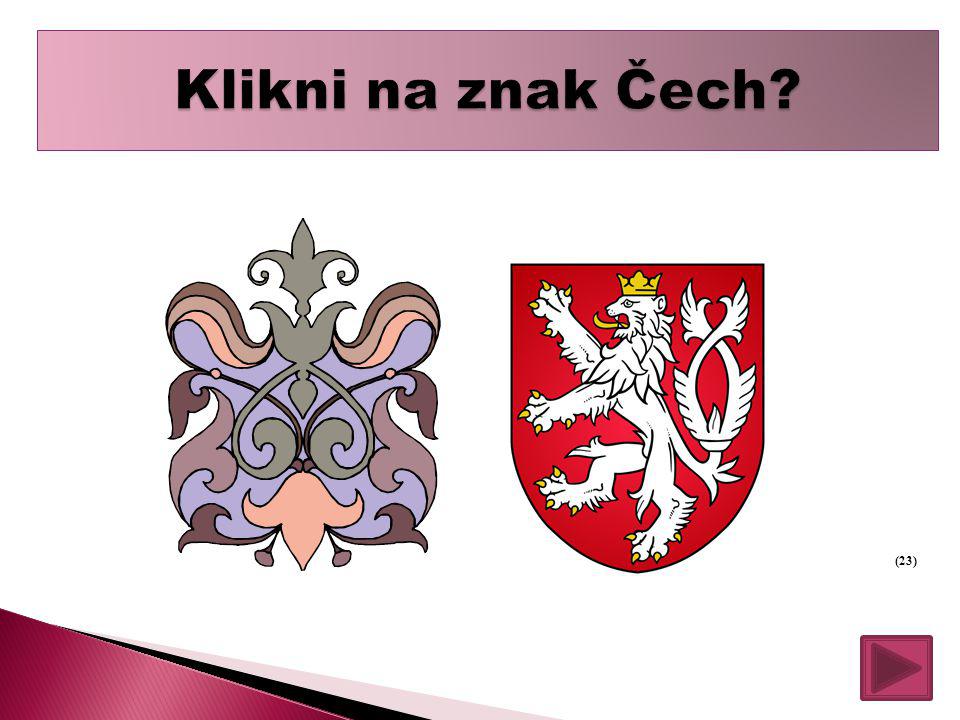 Klikni na znak Čech (23)