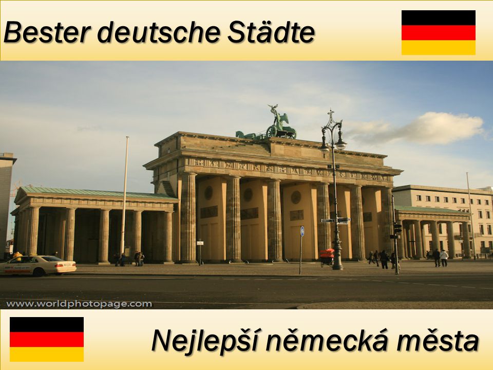 Bester deutsche Städte