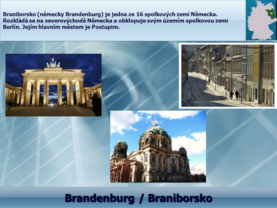 Brandenburg / Braniborsko