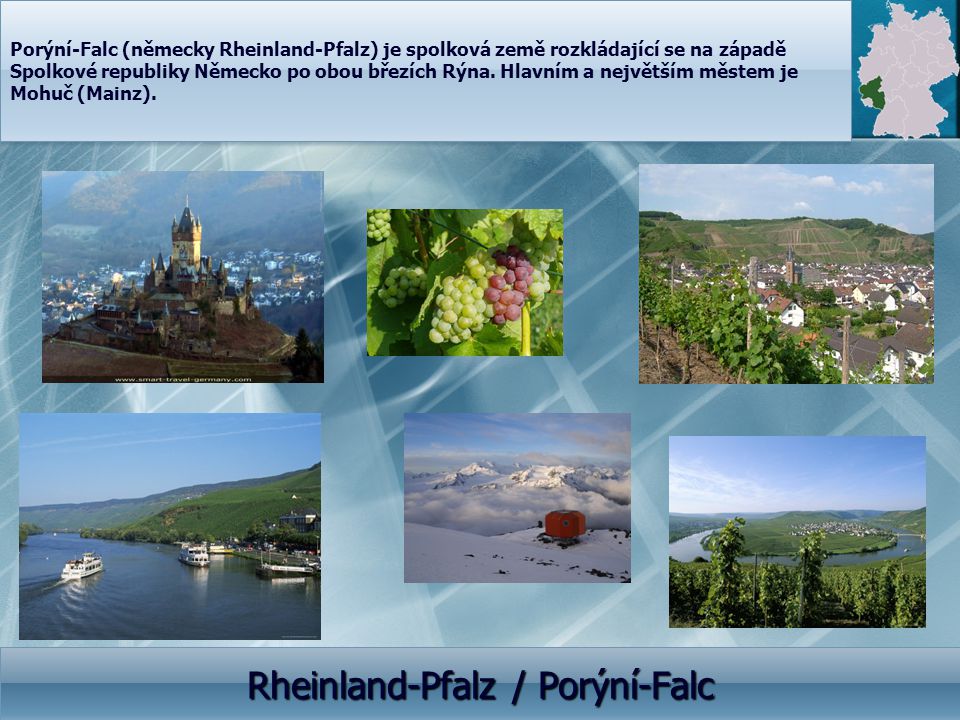 Rheinland-Pfalz / Porýní-Falc