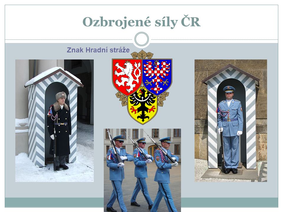 Ozbrojené síly ČR Znak Hradní stráže