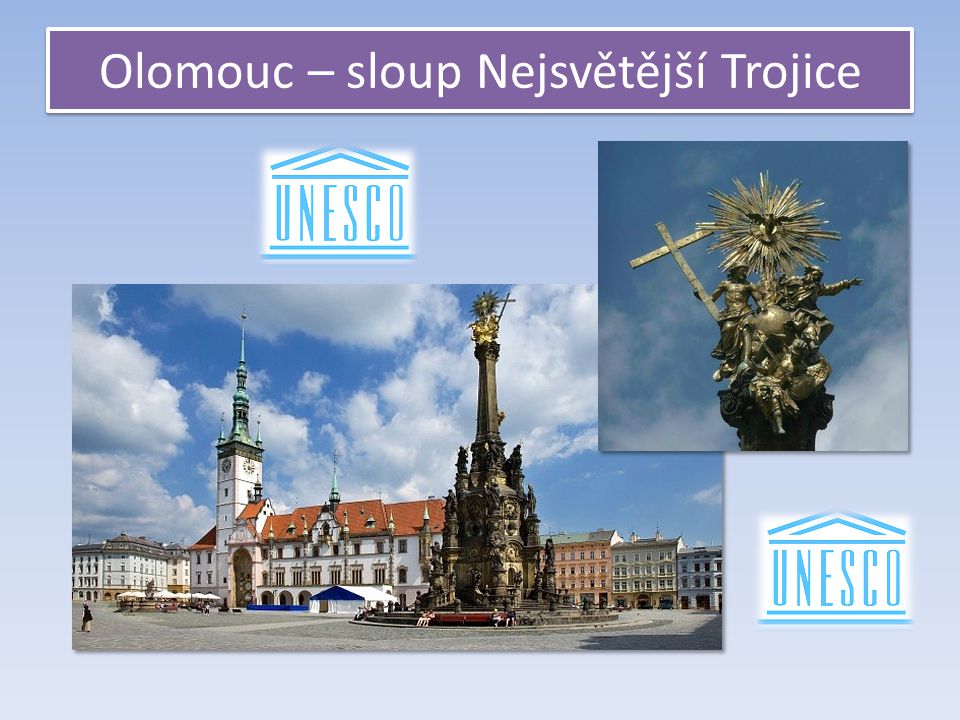 Olomouc – sloup Nejsvětější Trojice