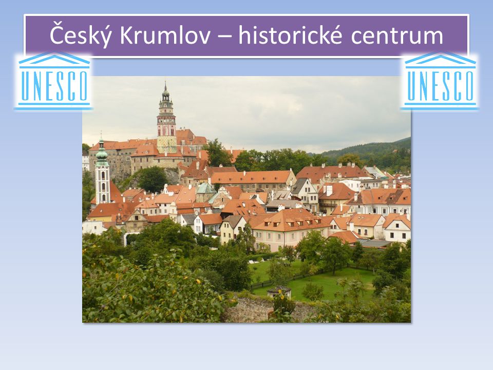 Český Krumlov – historické centrum