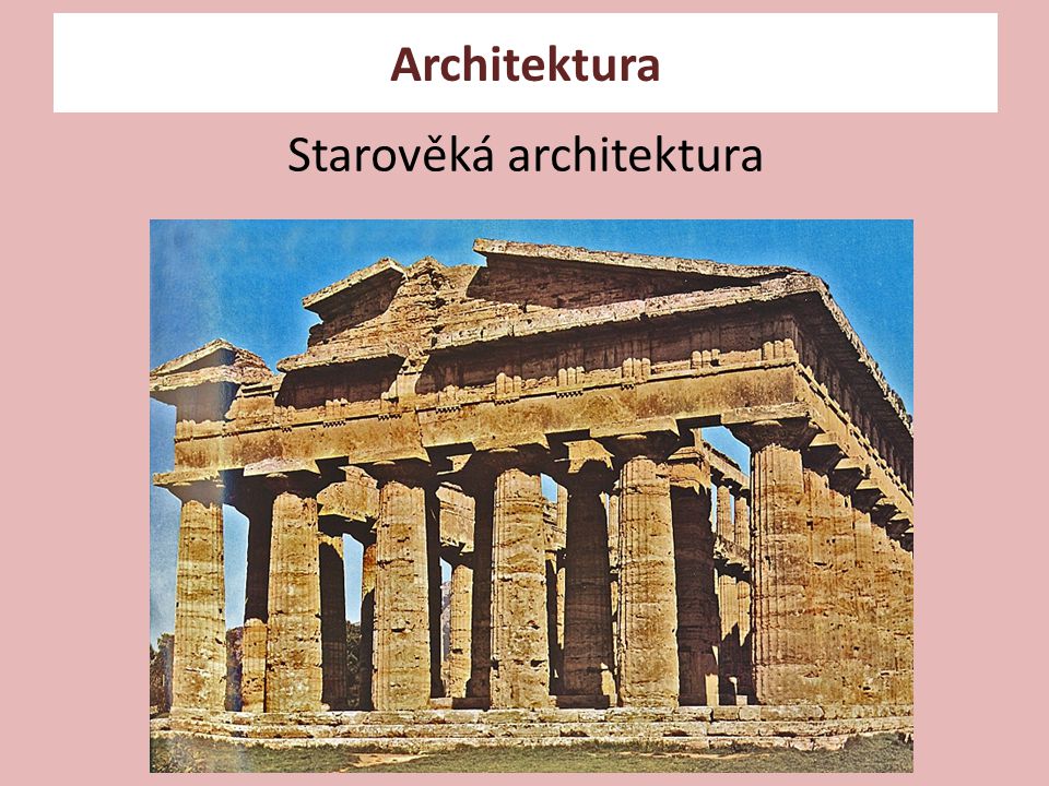 Starověká architektura