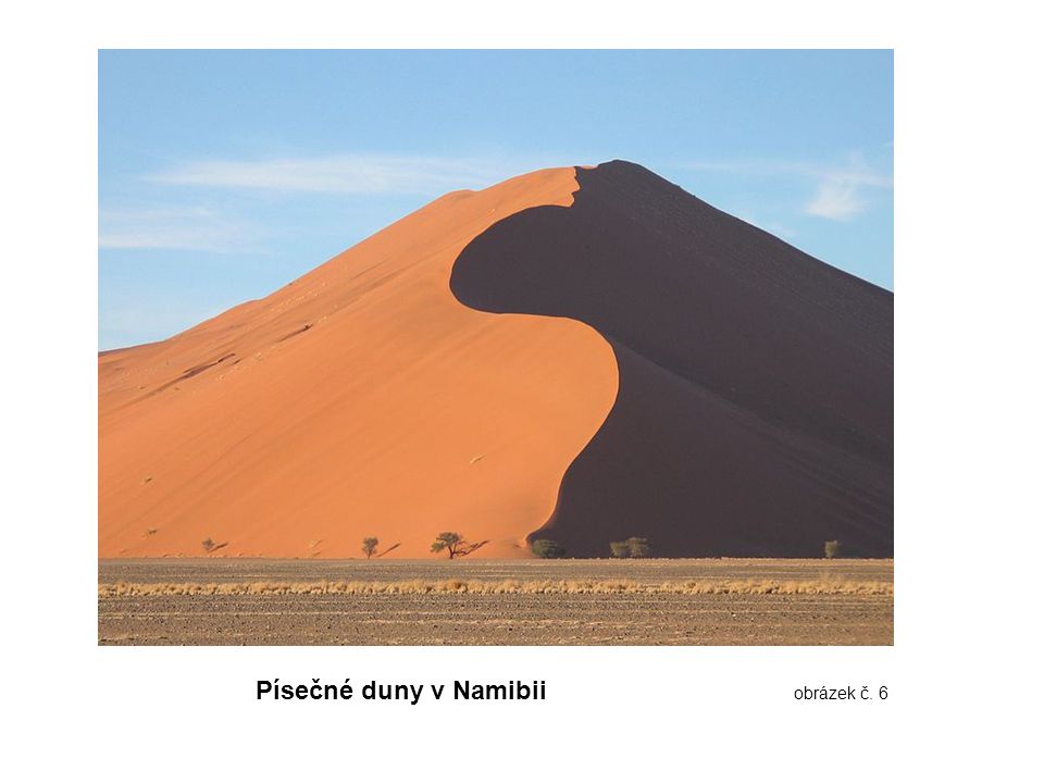 Písečné duny v Namibii obrázek č. 6