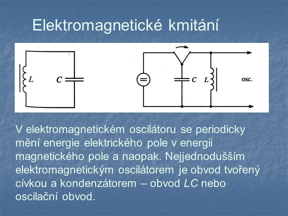Elektromagnetické kmitání