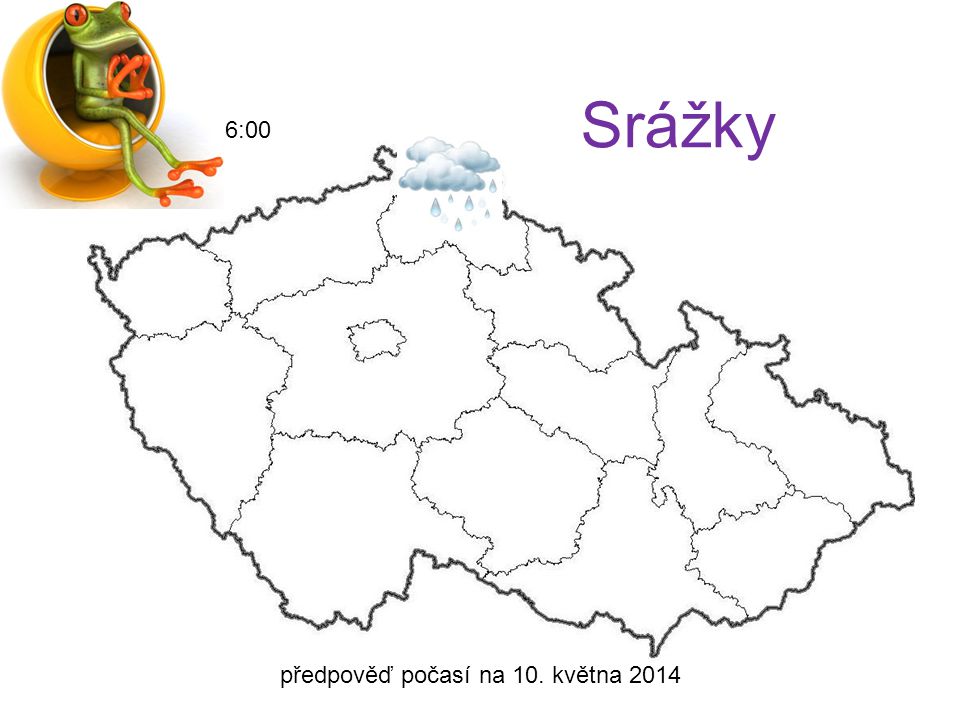předpověď počasí na 10. května 2014