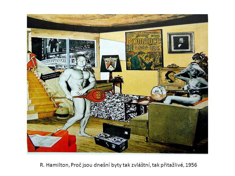 R. Hamilton, Proč jsou dnešní byty tak zvláštní, tak přitažlivé, 1956