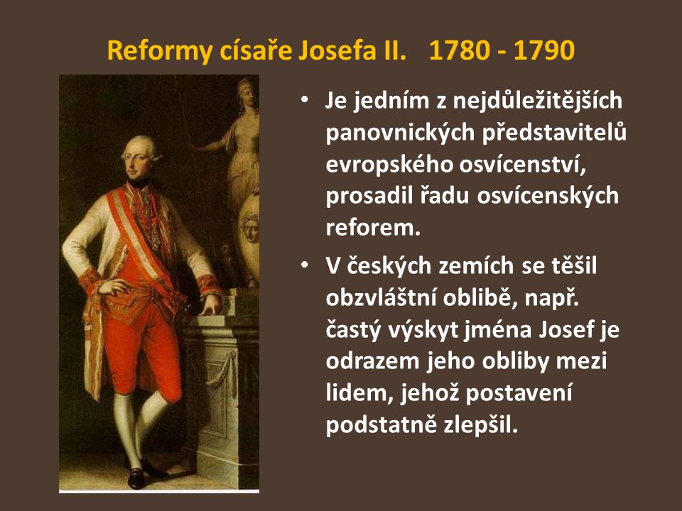 Reformy císaře Josefa II