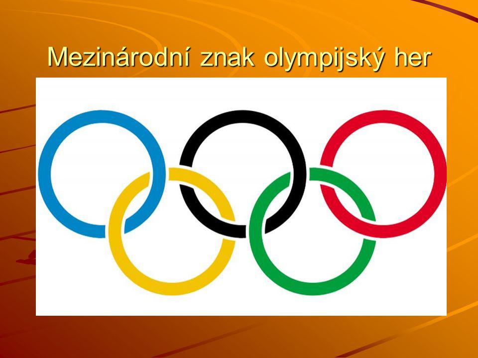 Mezinárodní znak olympijský her