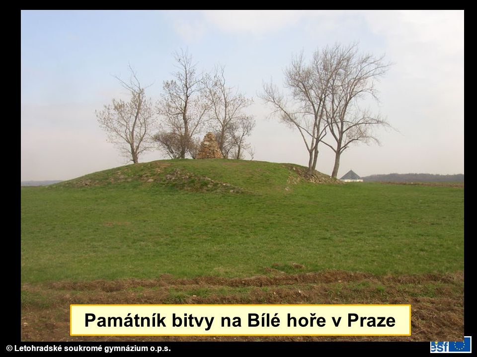 Památník bitvy na Bílé hoře v Praze