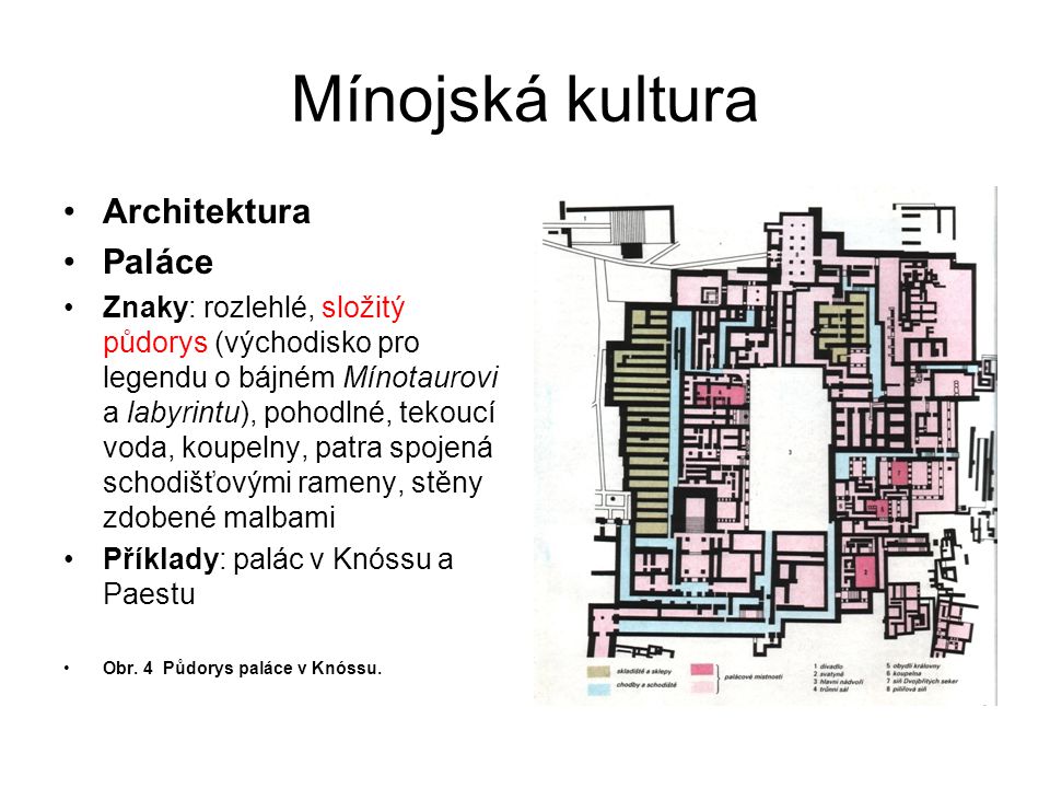 Mínojská kultura Architektura Paláce