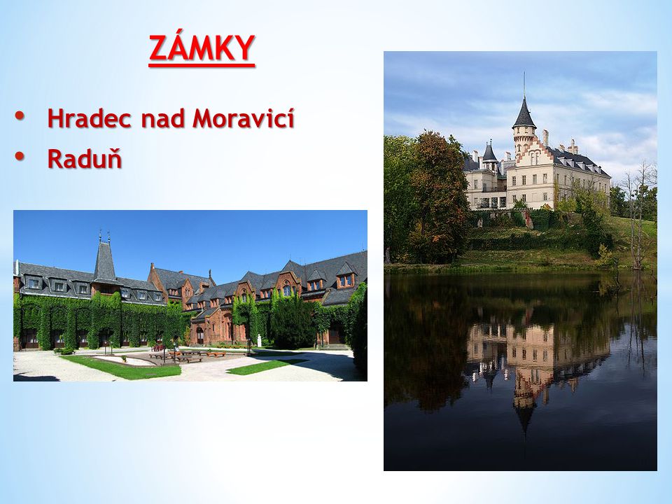 ZÁMKY Hradec nad Moravicí Raduň