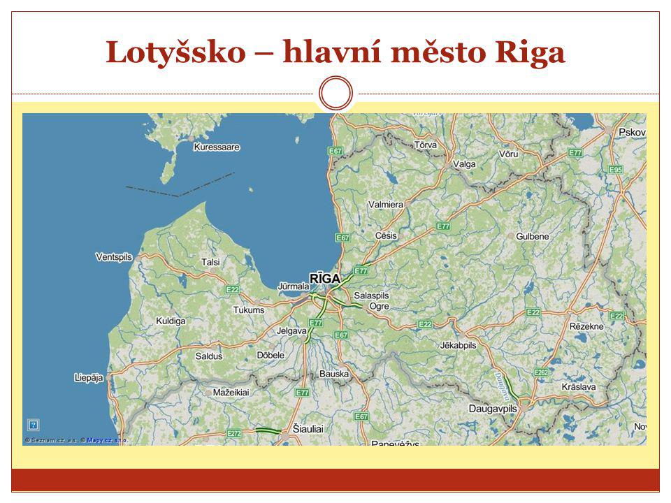 Lotyšsko – hlavní město Riga