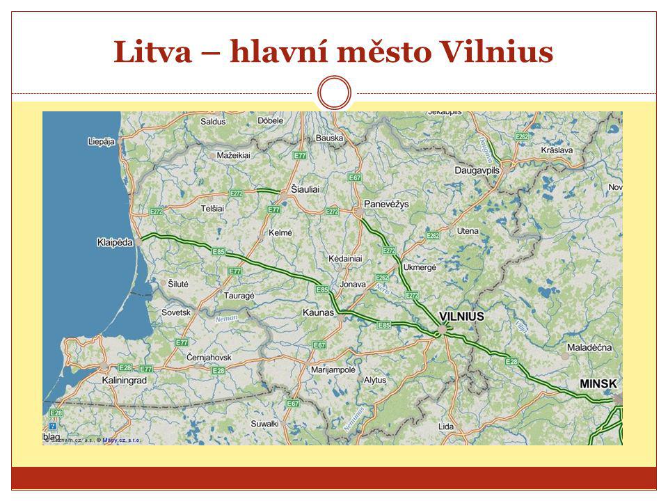 Litva – hlavní město Vilnius