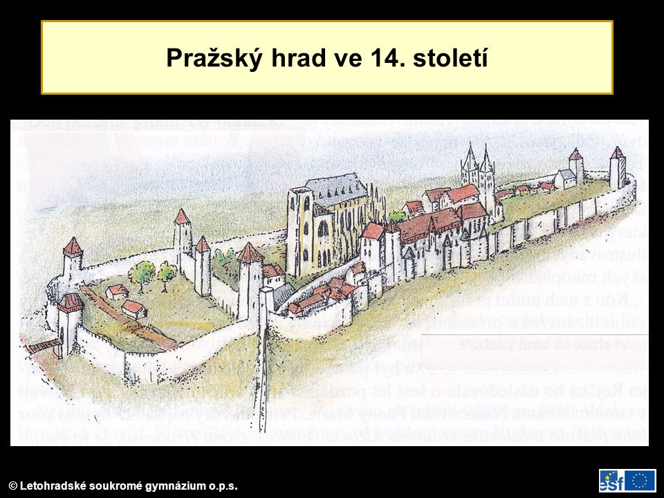 Pražský hrad ve 14. století