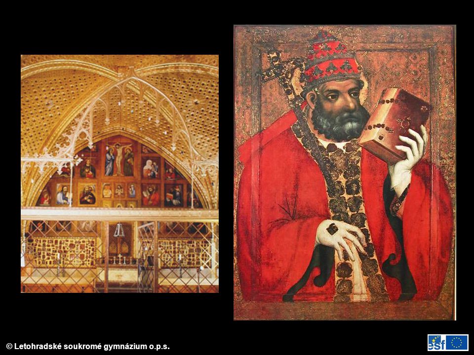 Magister Theodoricus – malby v kapli sv. Kříže