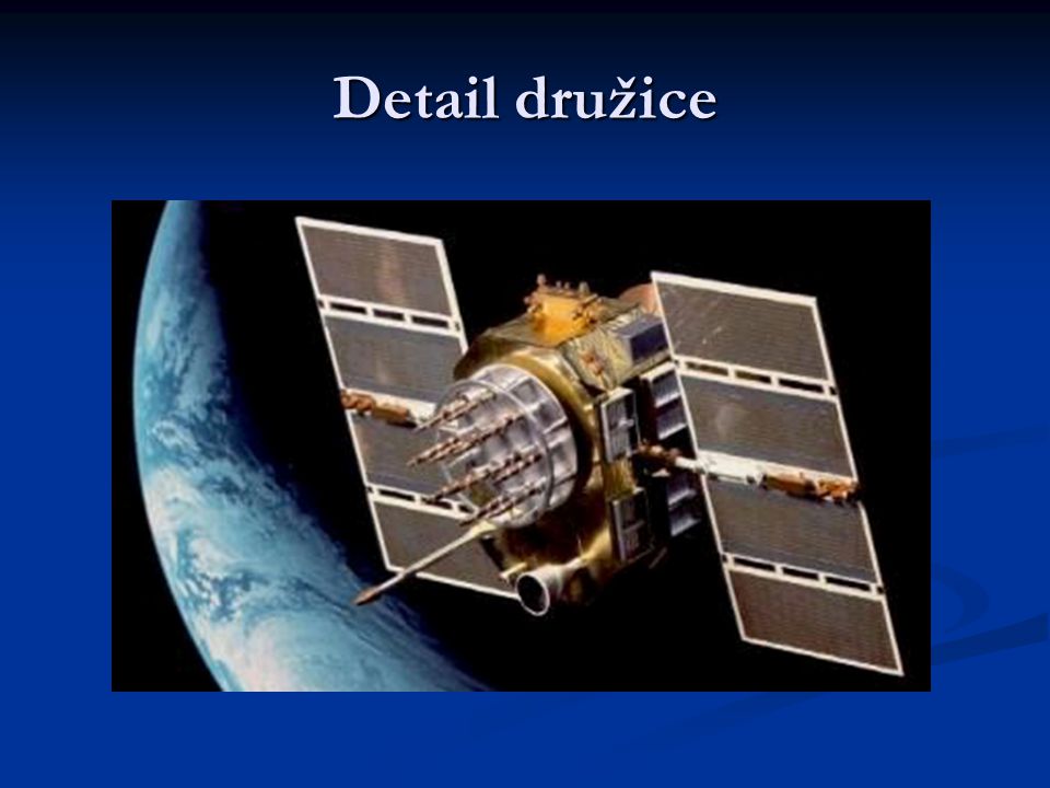 Detail družice