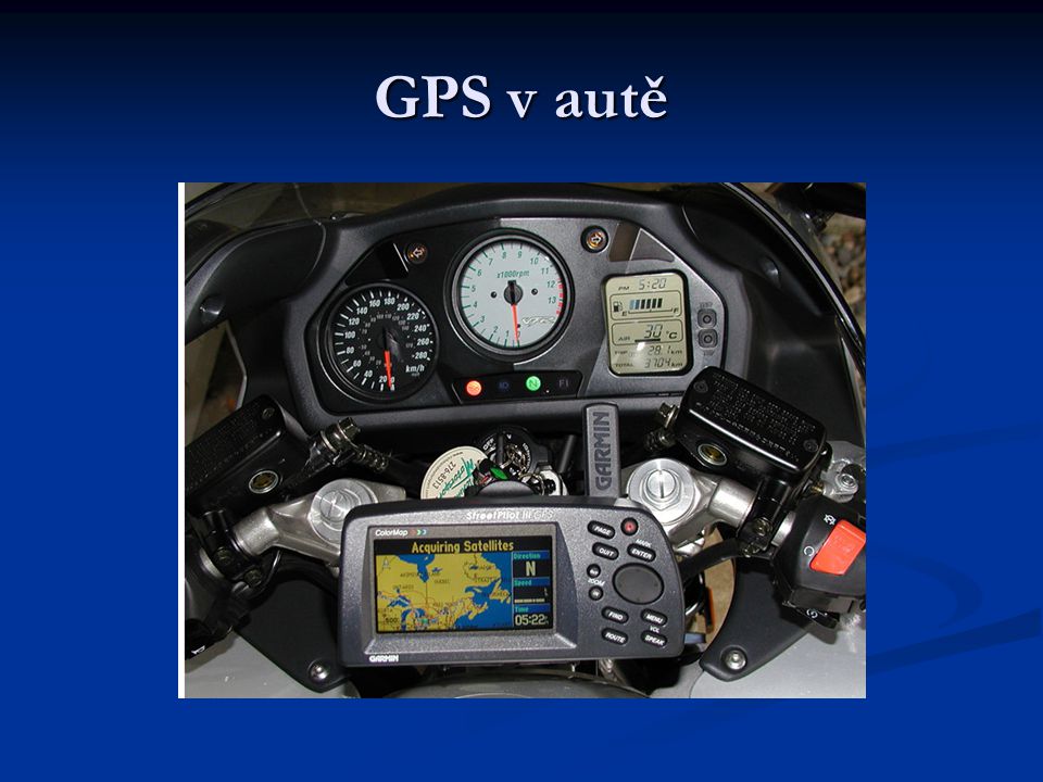 GPS v autě