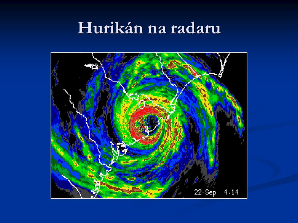 Hurikán na radaru
