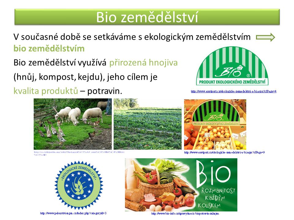 Bio zemědělství